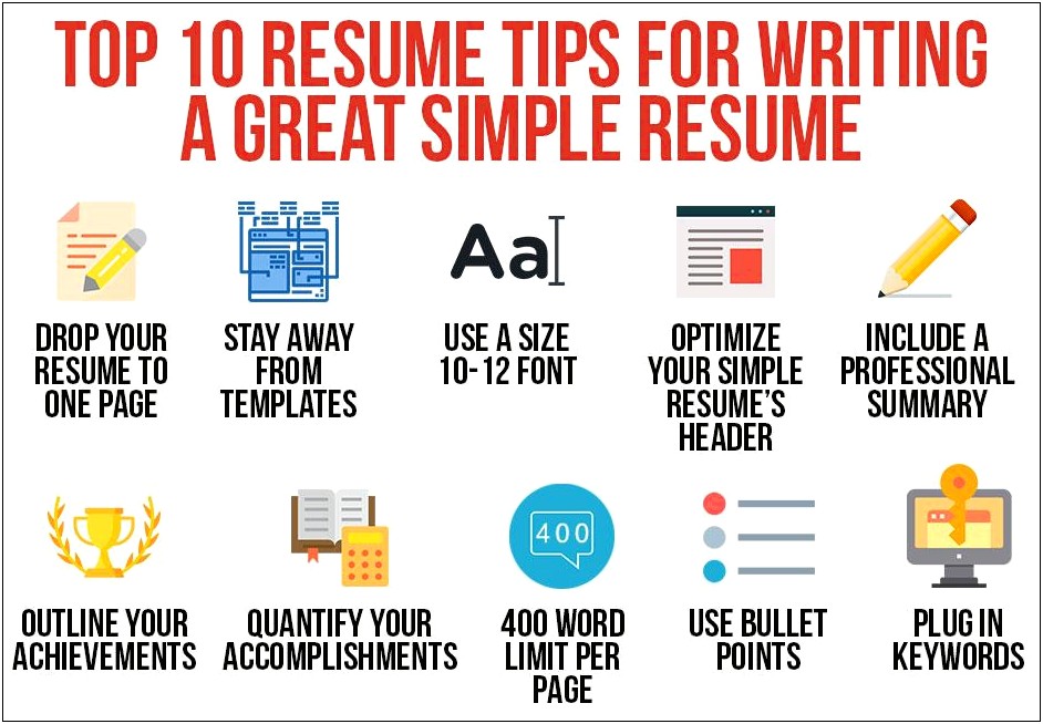 Best Tips For Creating A Resume