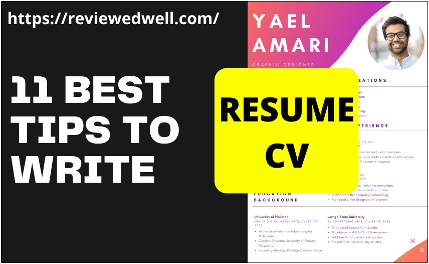 Best Tips For Writing A Resume With Experience