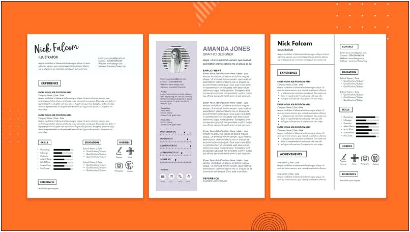 Best Typeface For A Graphic Designer's Resume