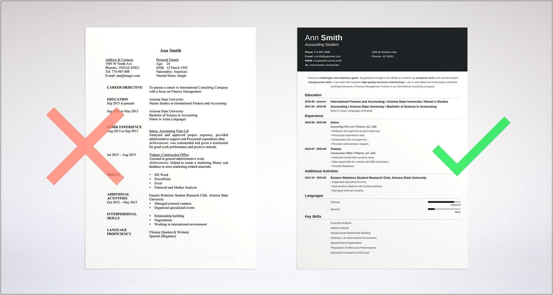 Best Way To Layout A Resume