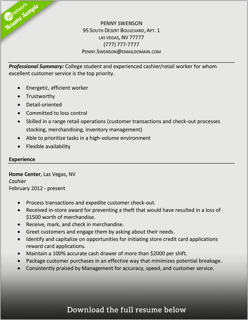 Best Way To Say Detail Oriented On Resume