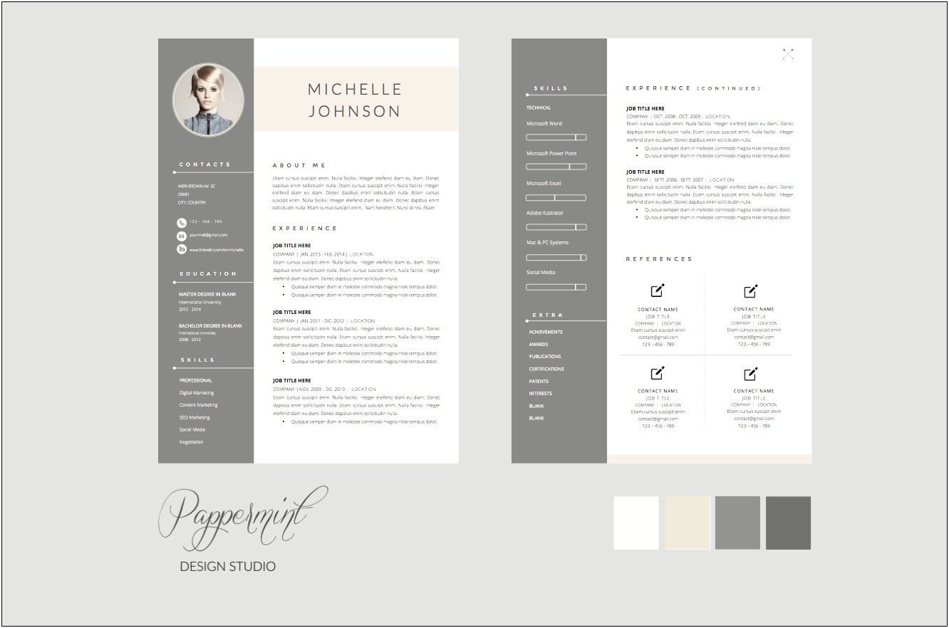 Best Wix Templates For Resume
