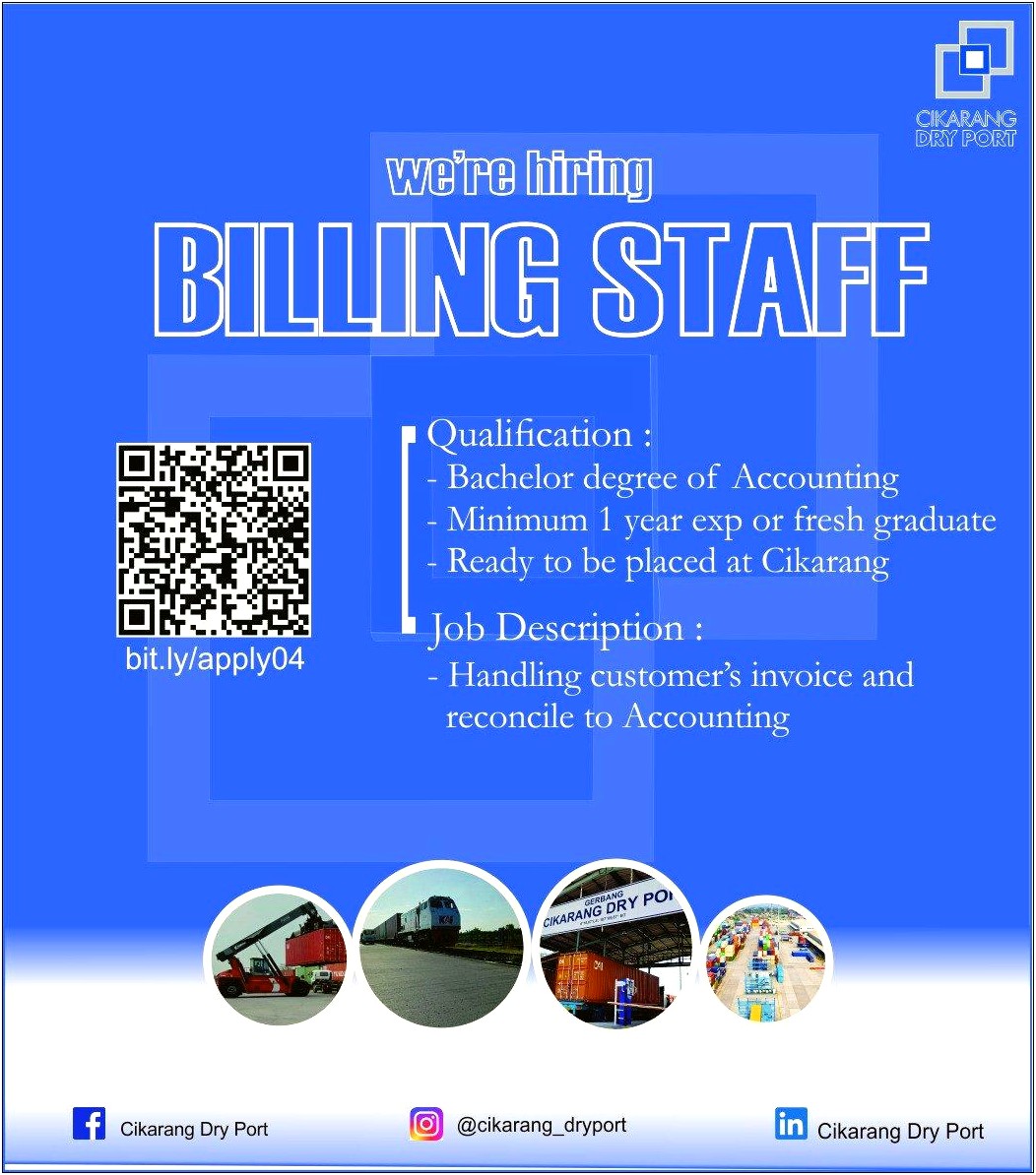 Billing Accountant Job Description Resume