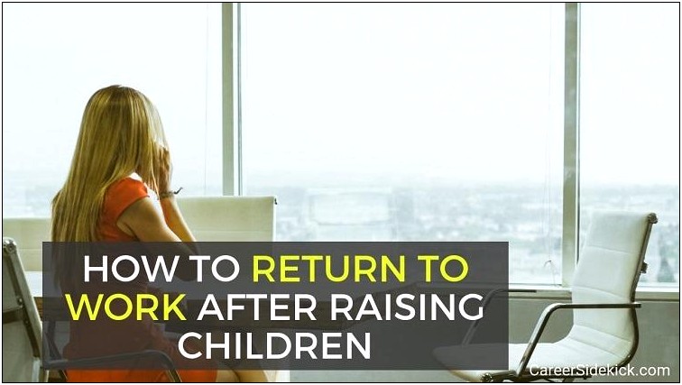 Bring Your Child To Work Day Resume