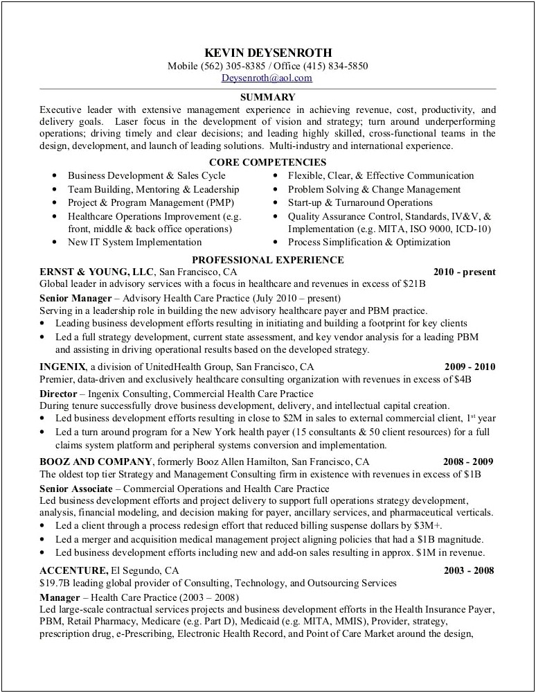 Business Analyst With Health Care Mita Resume Samples