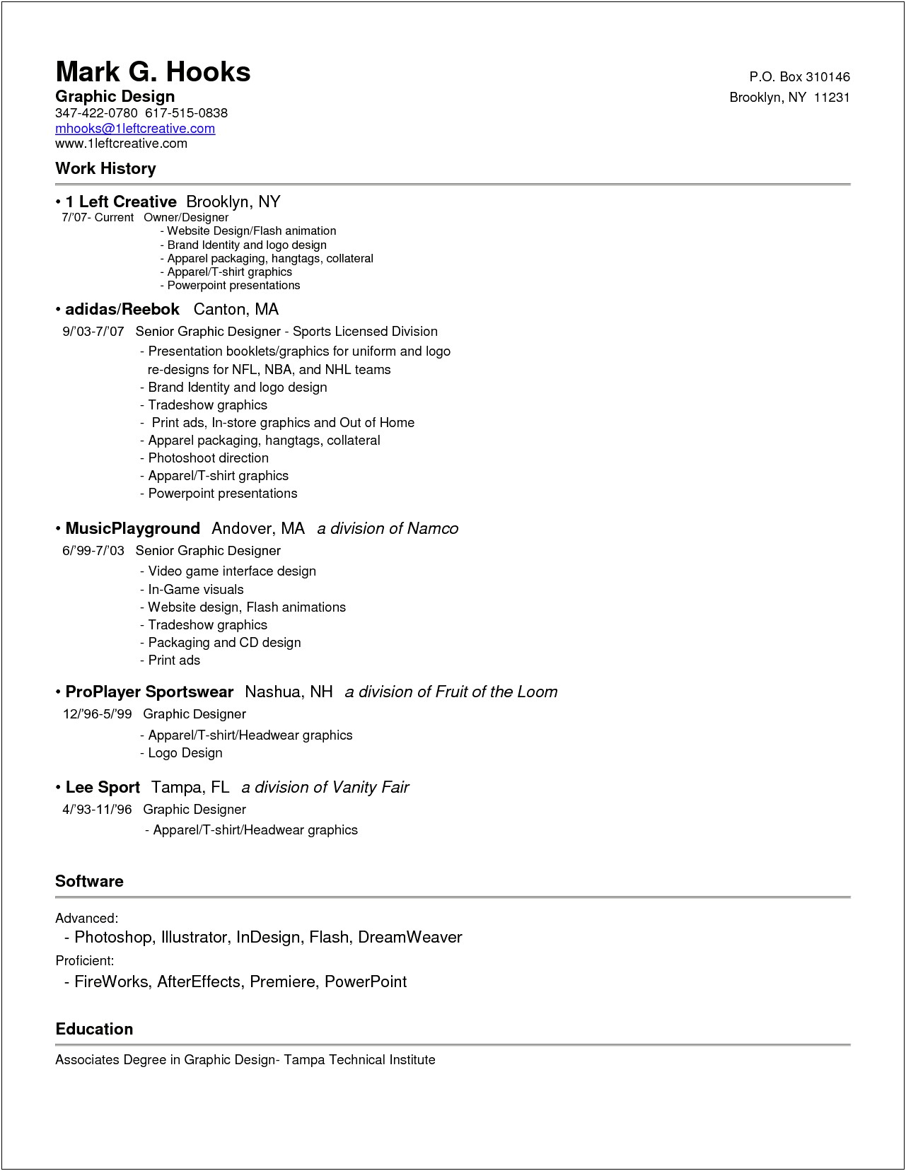Business Owner Resume Skills Examples