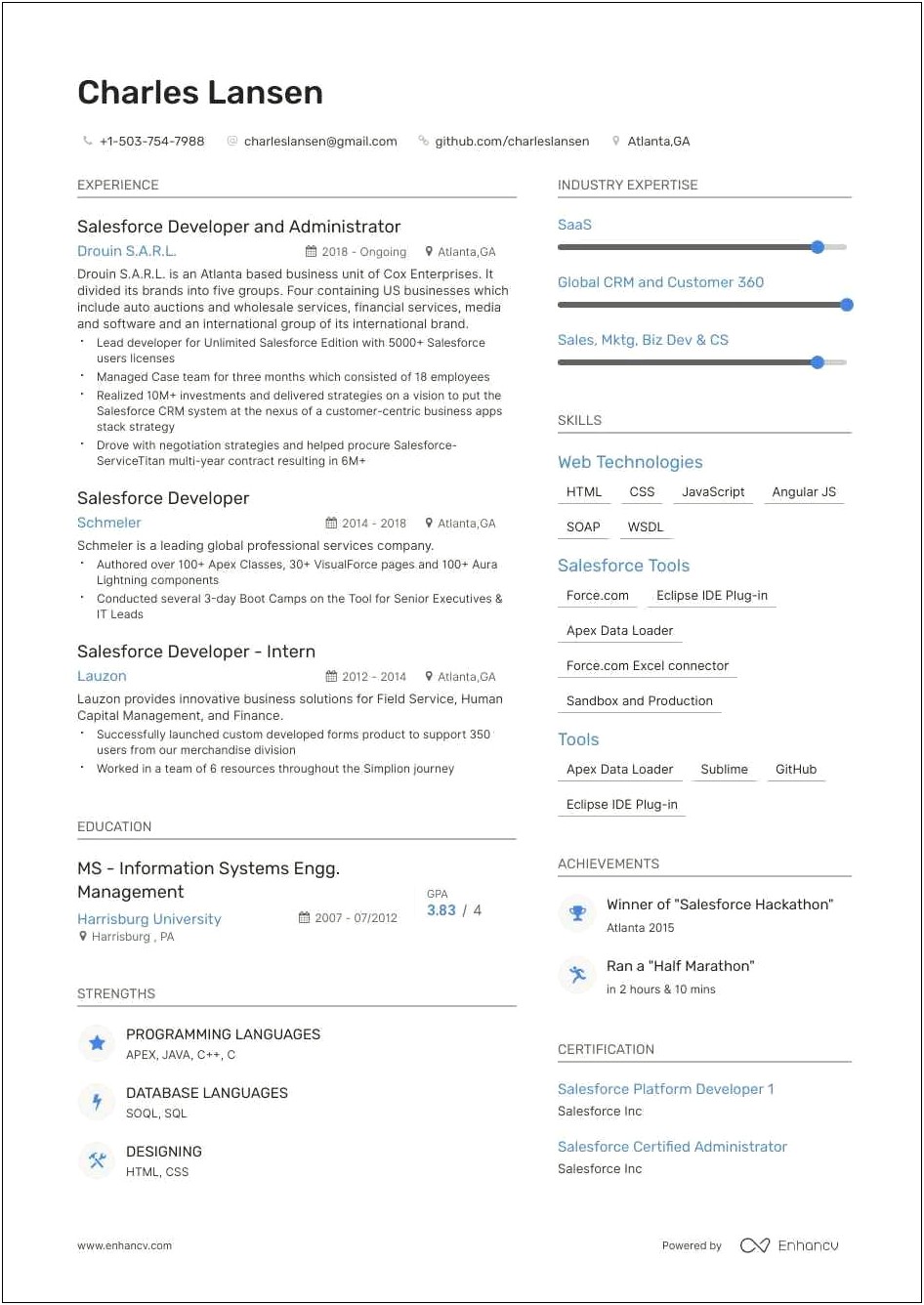 Can We Use Trailhead Experience On Resume