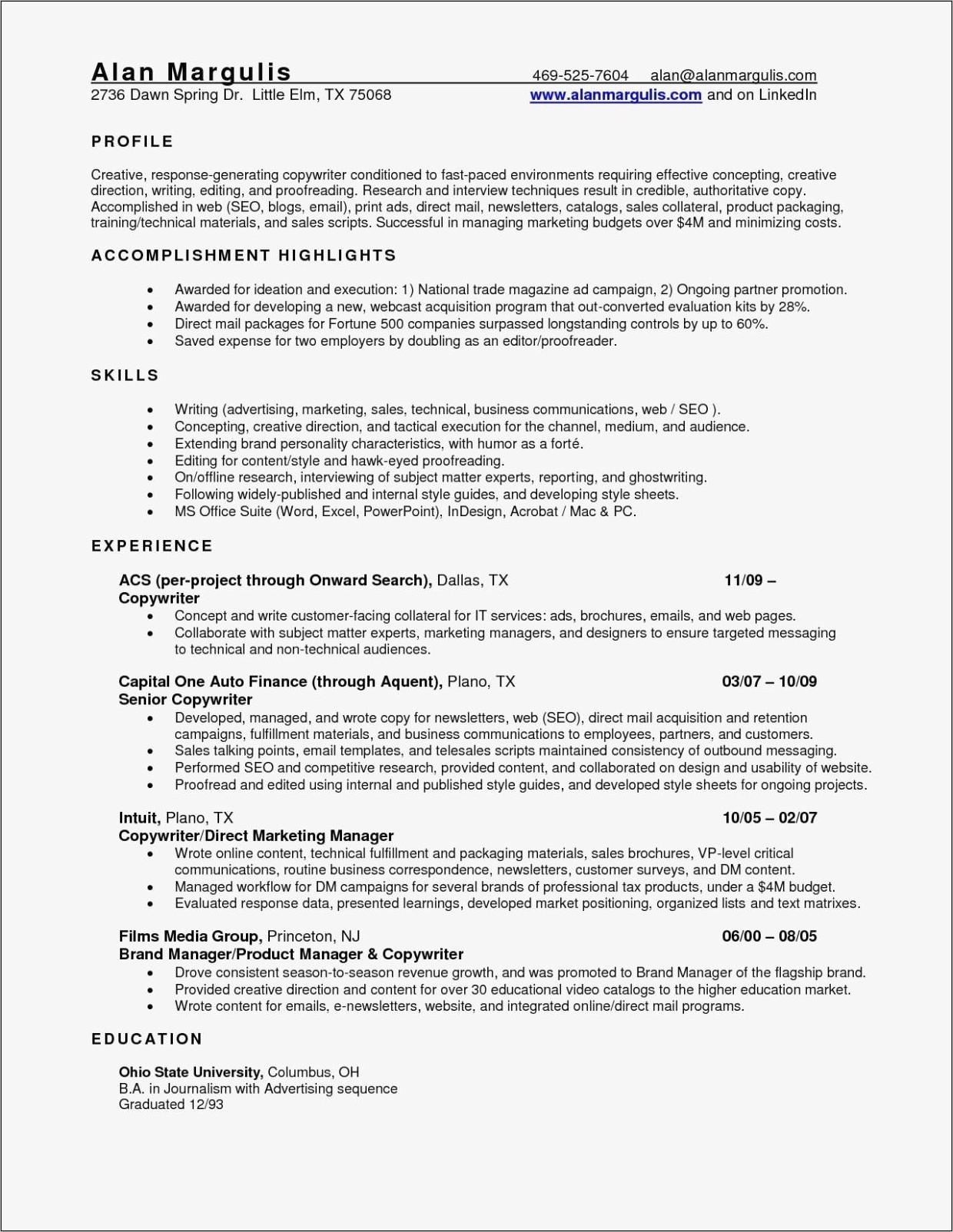 Car Sales Manager Resume Examples