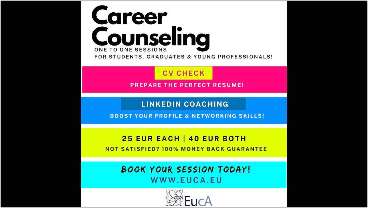 Career Counseling Skills For Resume