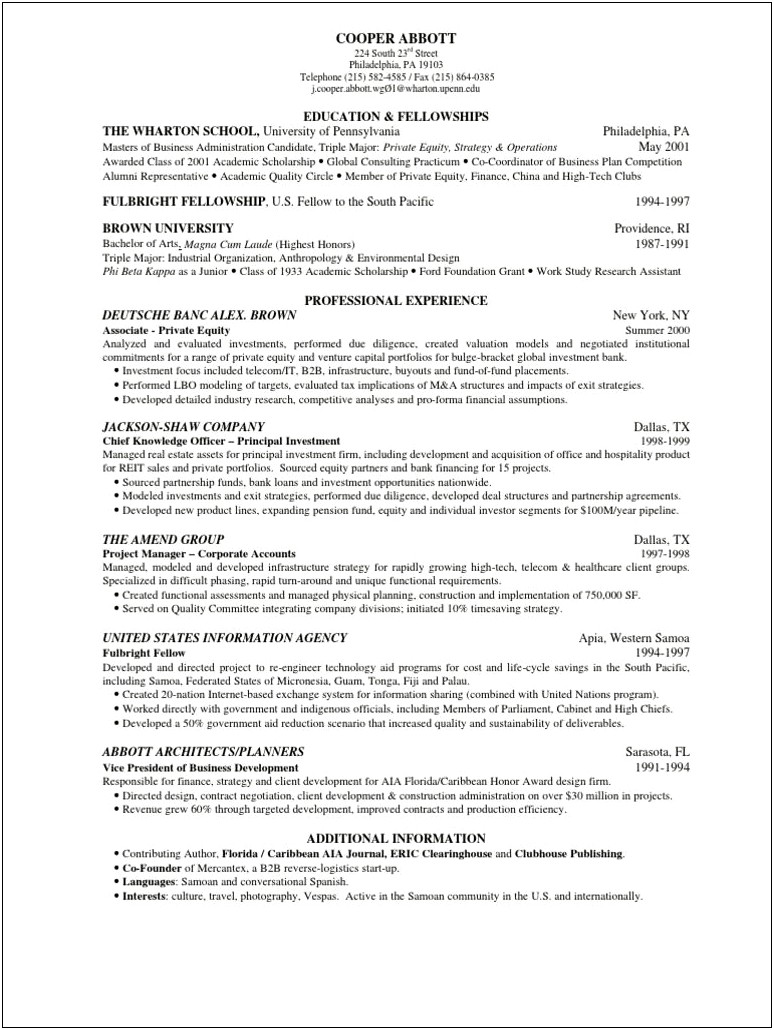 Case Competition Comettee Resume Example