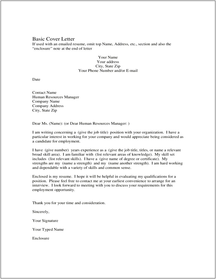 Case Manager Resume Cover Letter