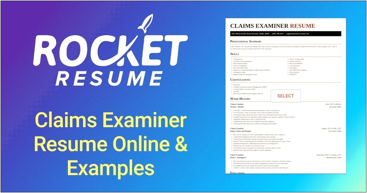 Certified Fraud Examiner Resume Example