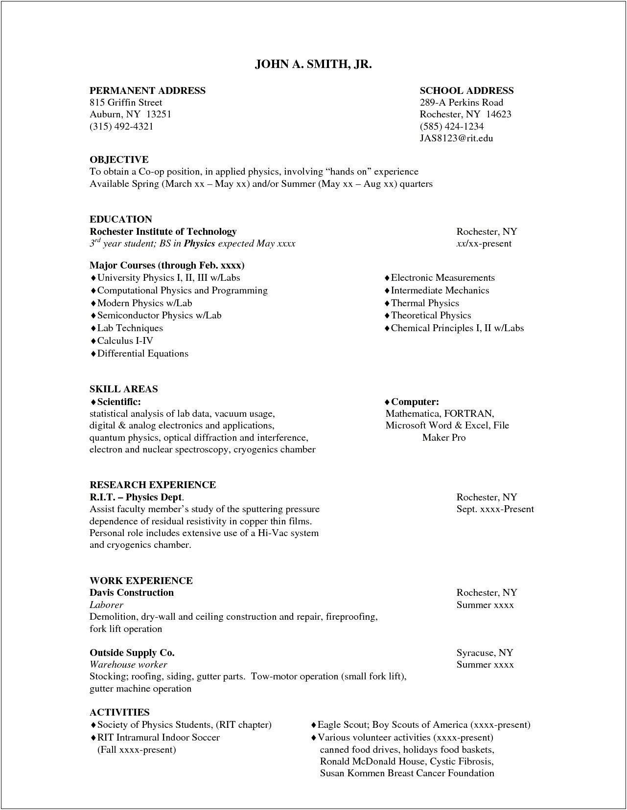 Certified Professional Coder Example Resume