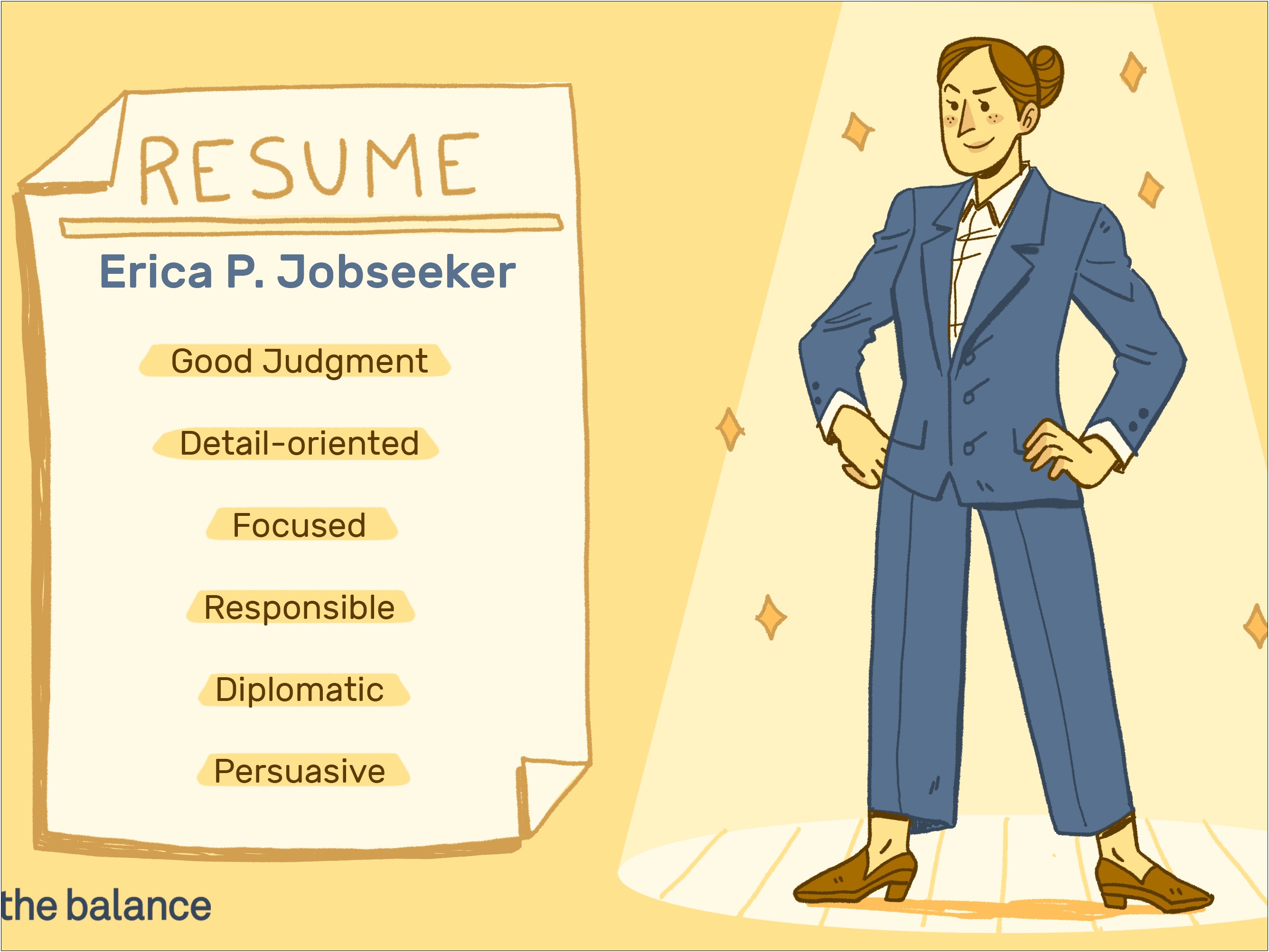 Characteristics To Put On A Resume