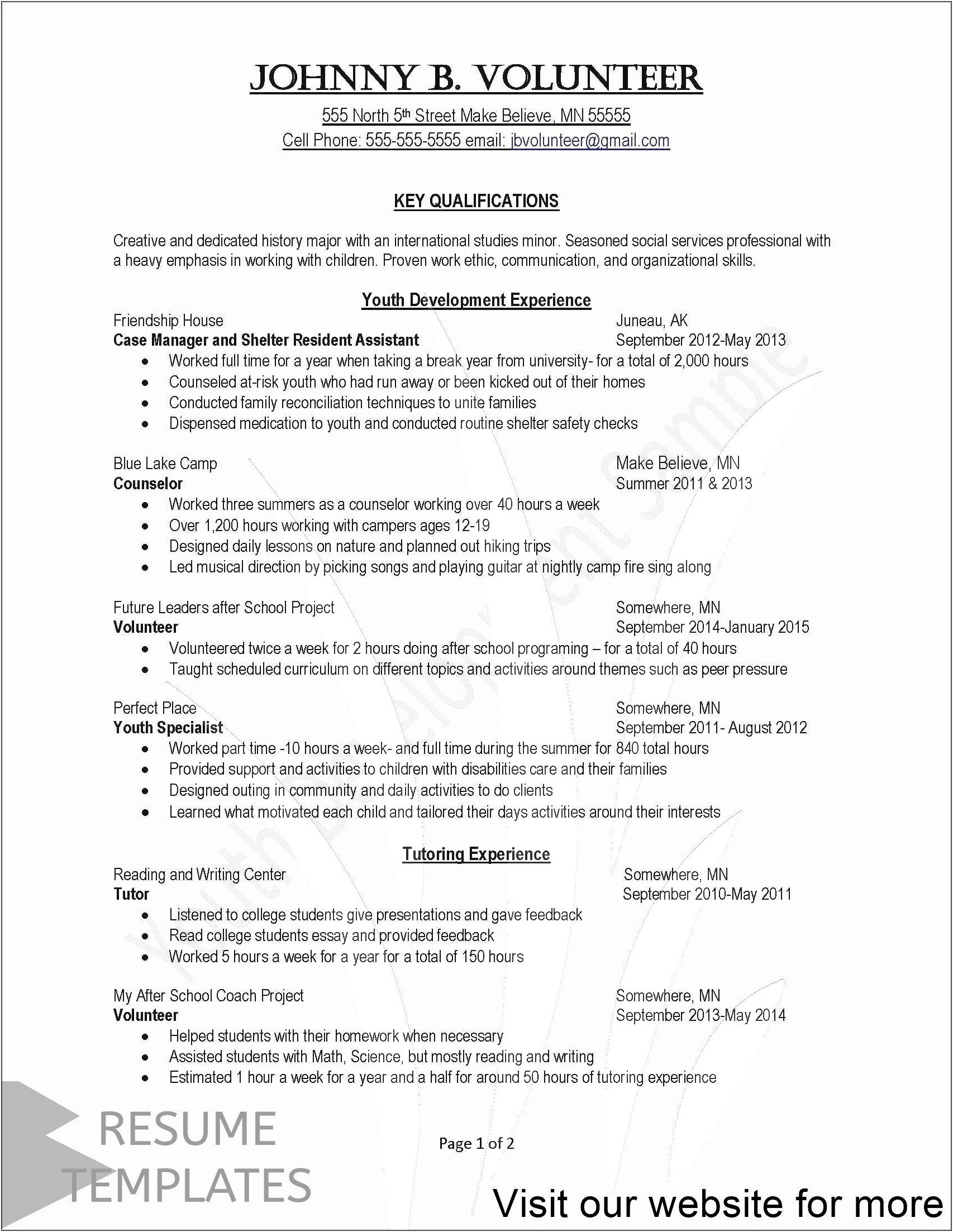 Child Support Specialist Resume Sample