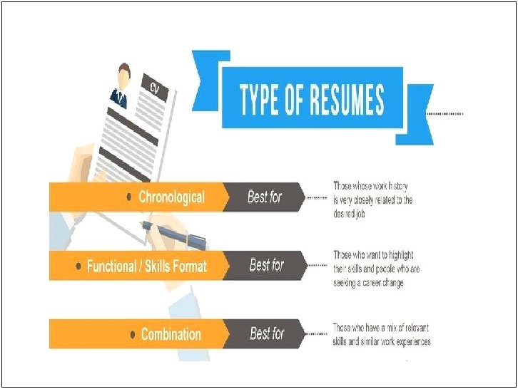 Chronological Resume Vs Skills Resume