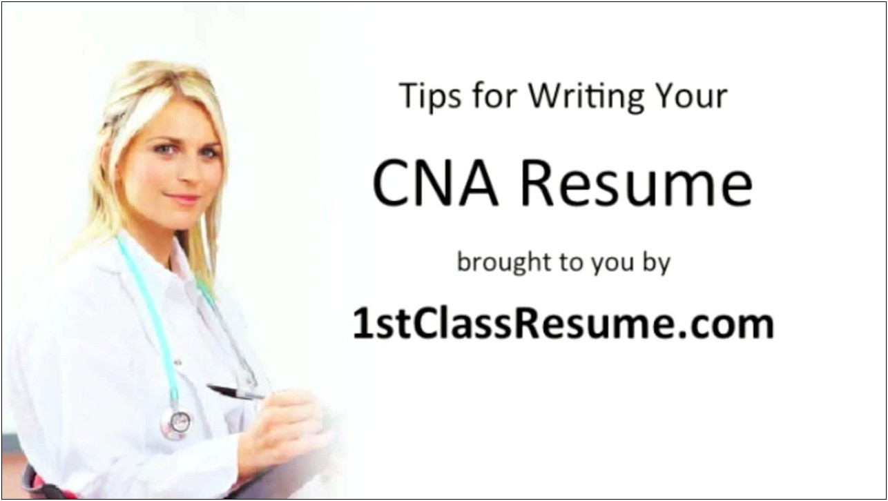 Cna Resume Examples Skills For Cnas Monster.commonster