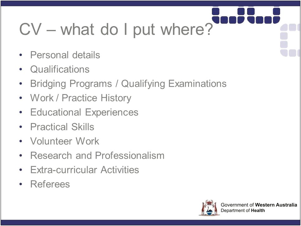 Co Corricular Activities To Put In Your Resume