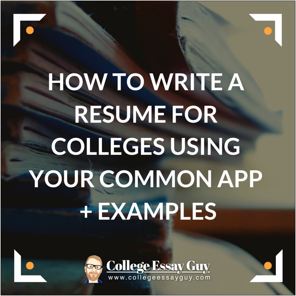 College Resumes For Grad School Application Example