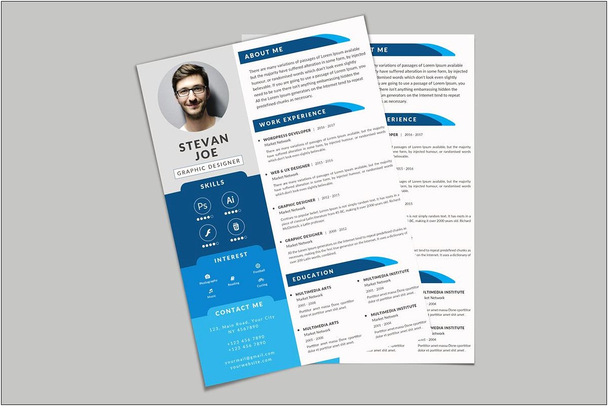 Combination Resume Template 2017 Free