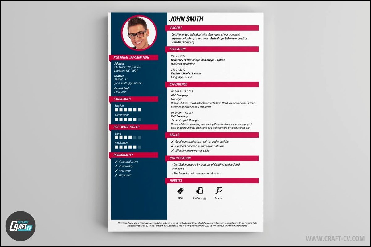 Completely Free Online Resume Template