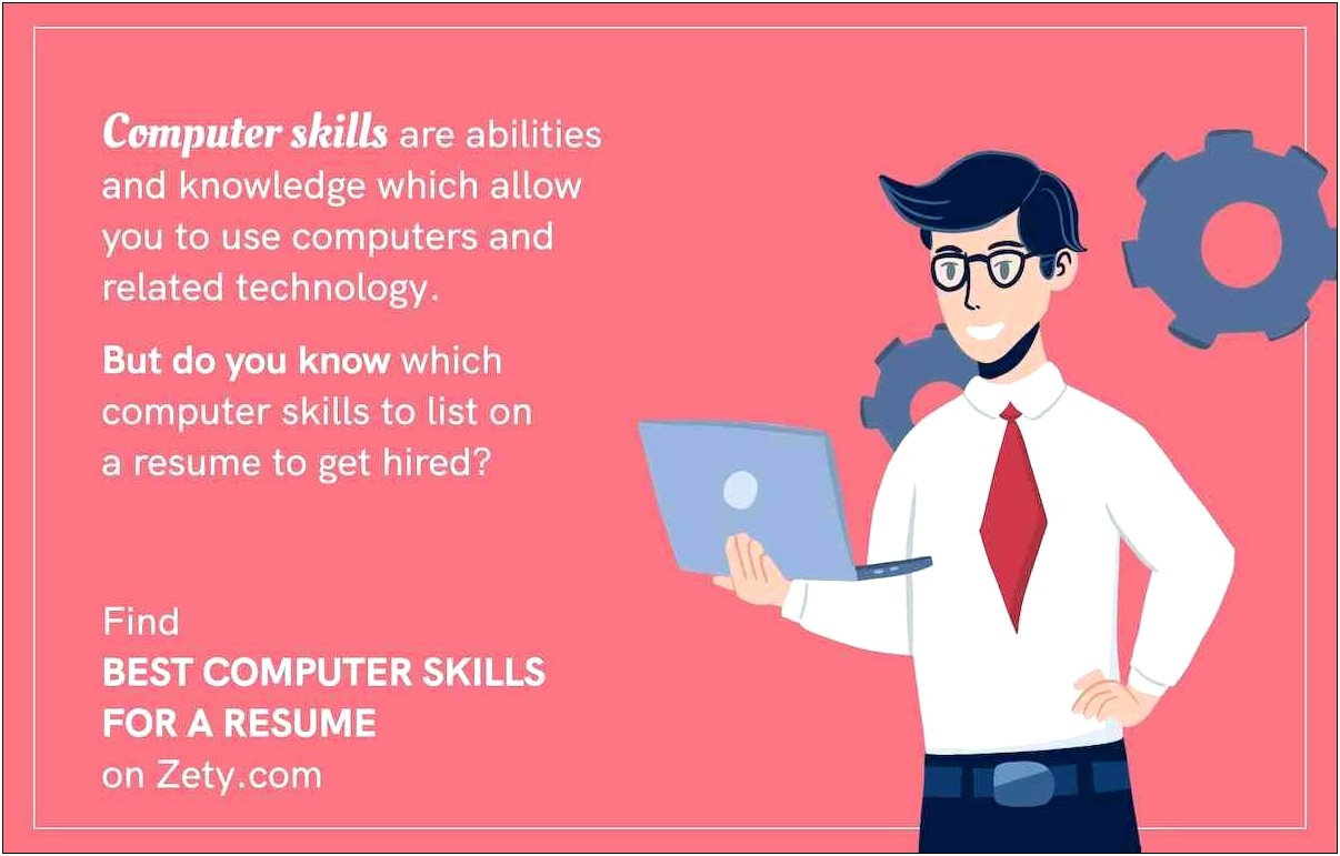 Computer Skills List Resume Sample