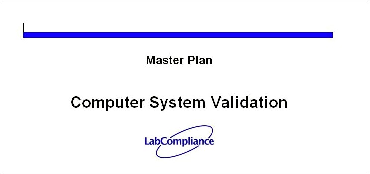 Computer System Validation Sample Resume Download