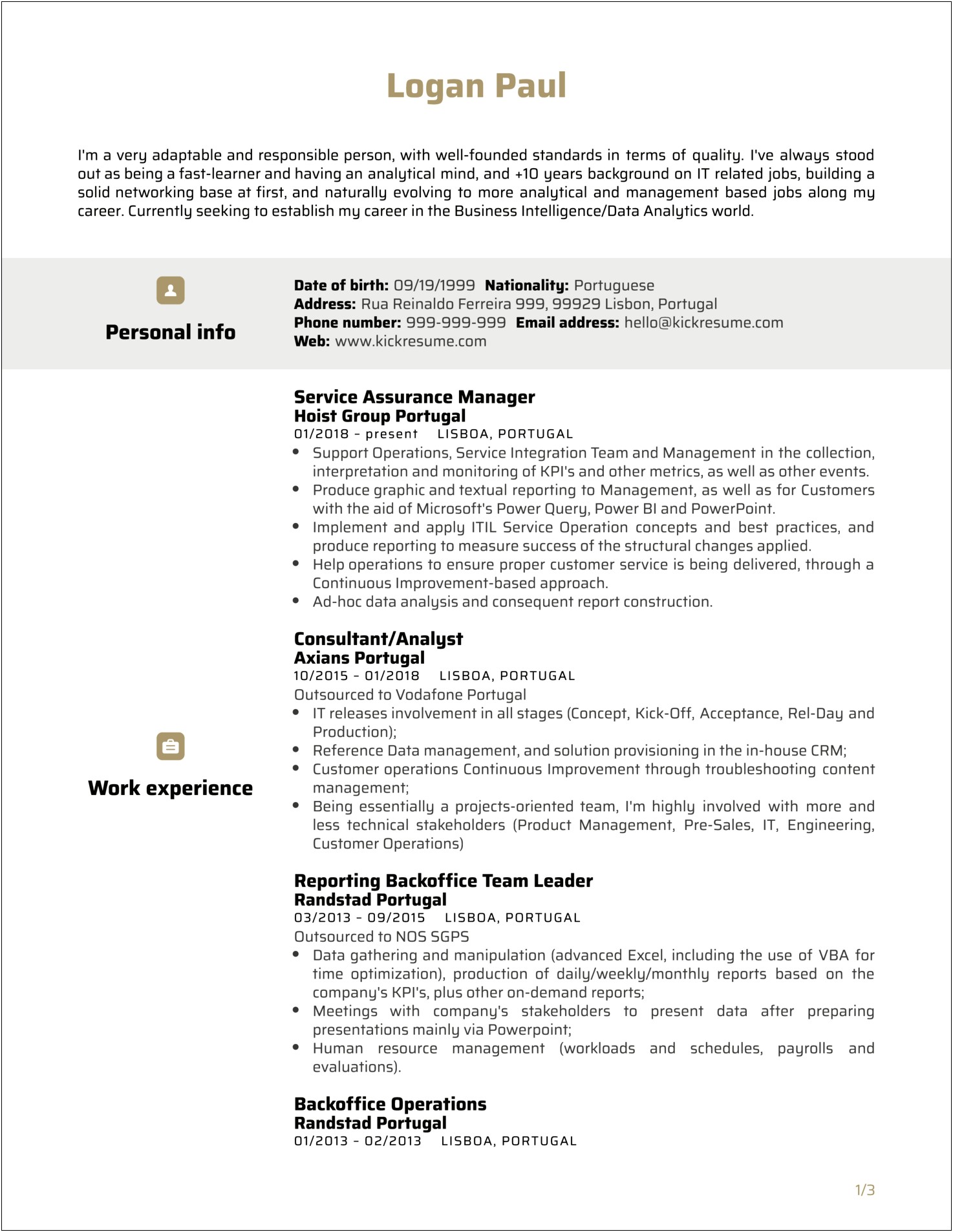 Continuous Improvement Manager Resume Skills