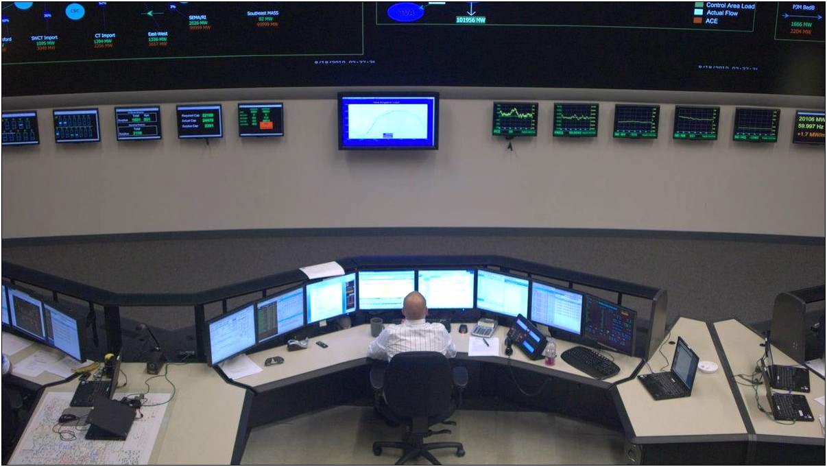Control Center Operator Resume Sample