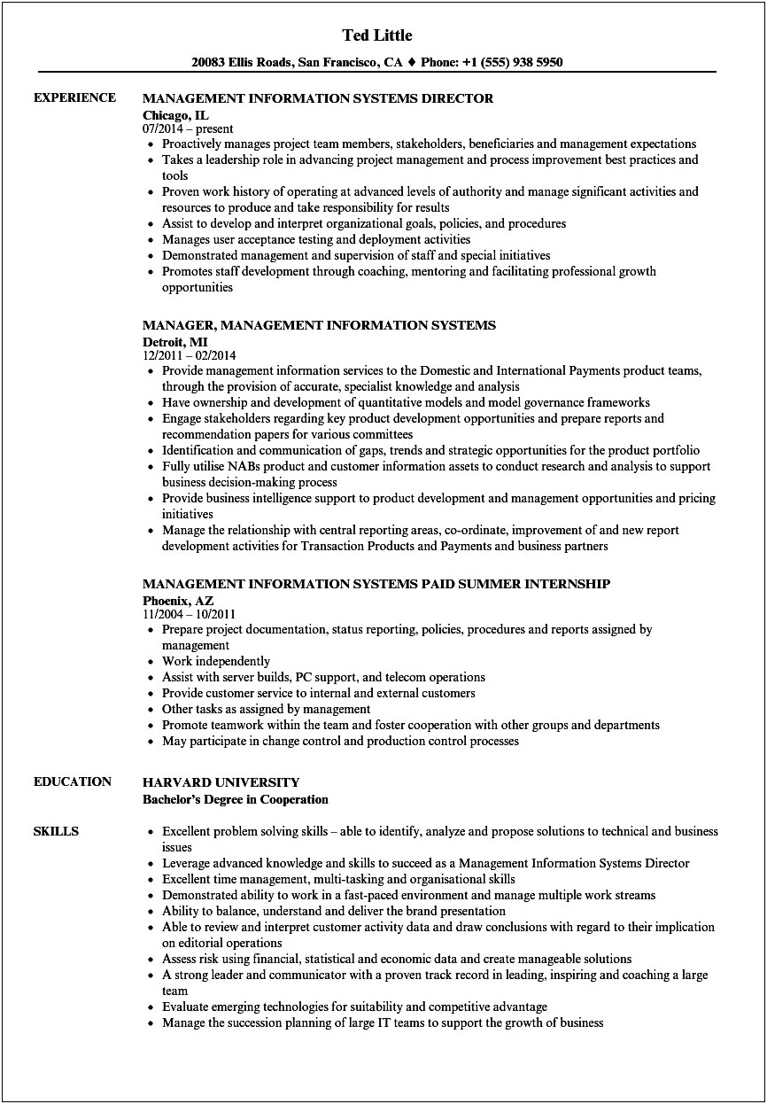 Cooperative As Skill On Resume
