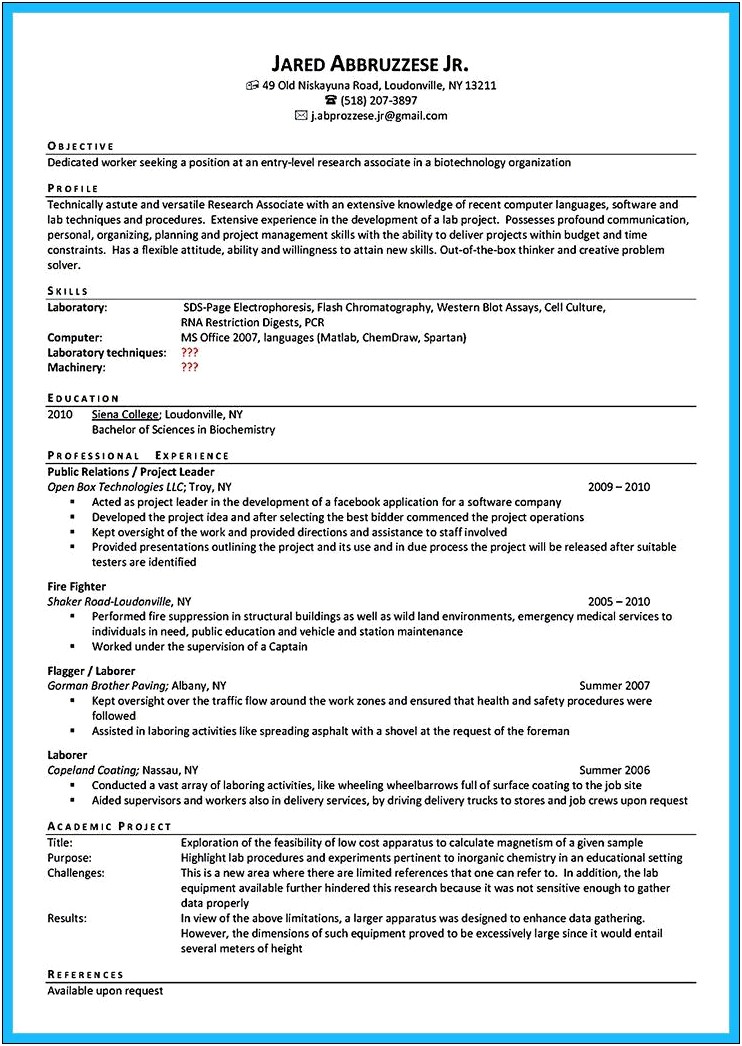 Courier Driver Job Description For Resume