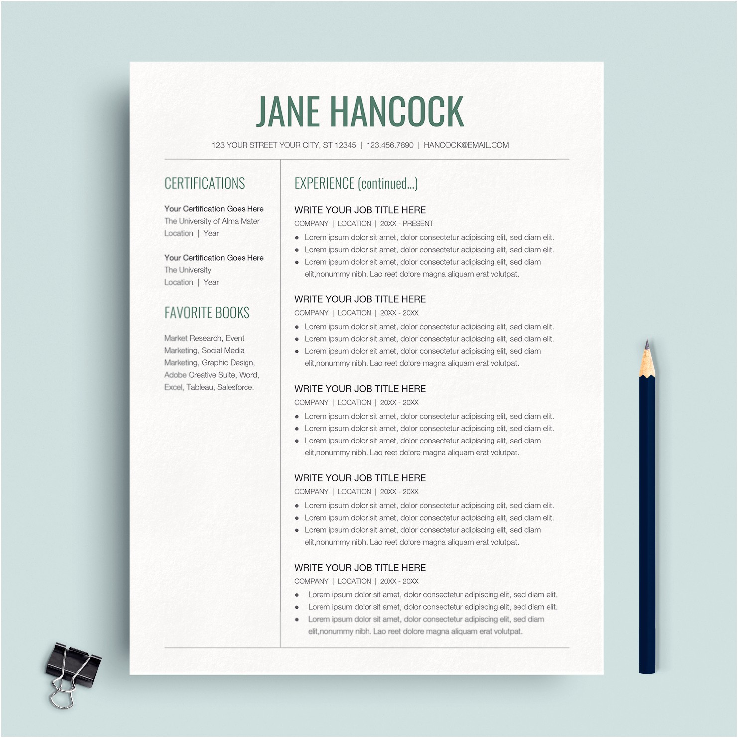 Cover Letter And Resume As A Google Doc
