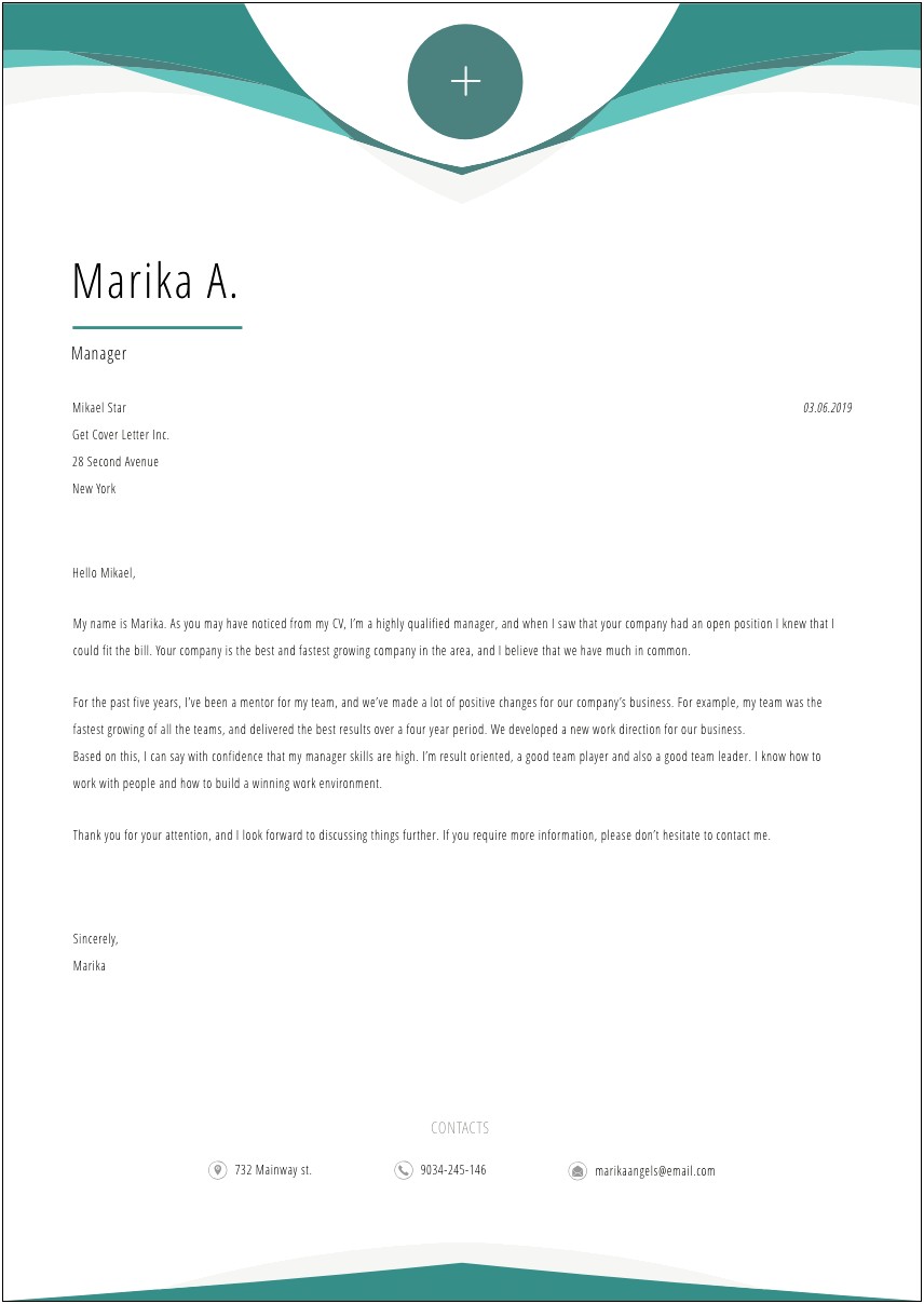 Cover Letter For Health Coaching Resume