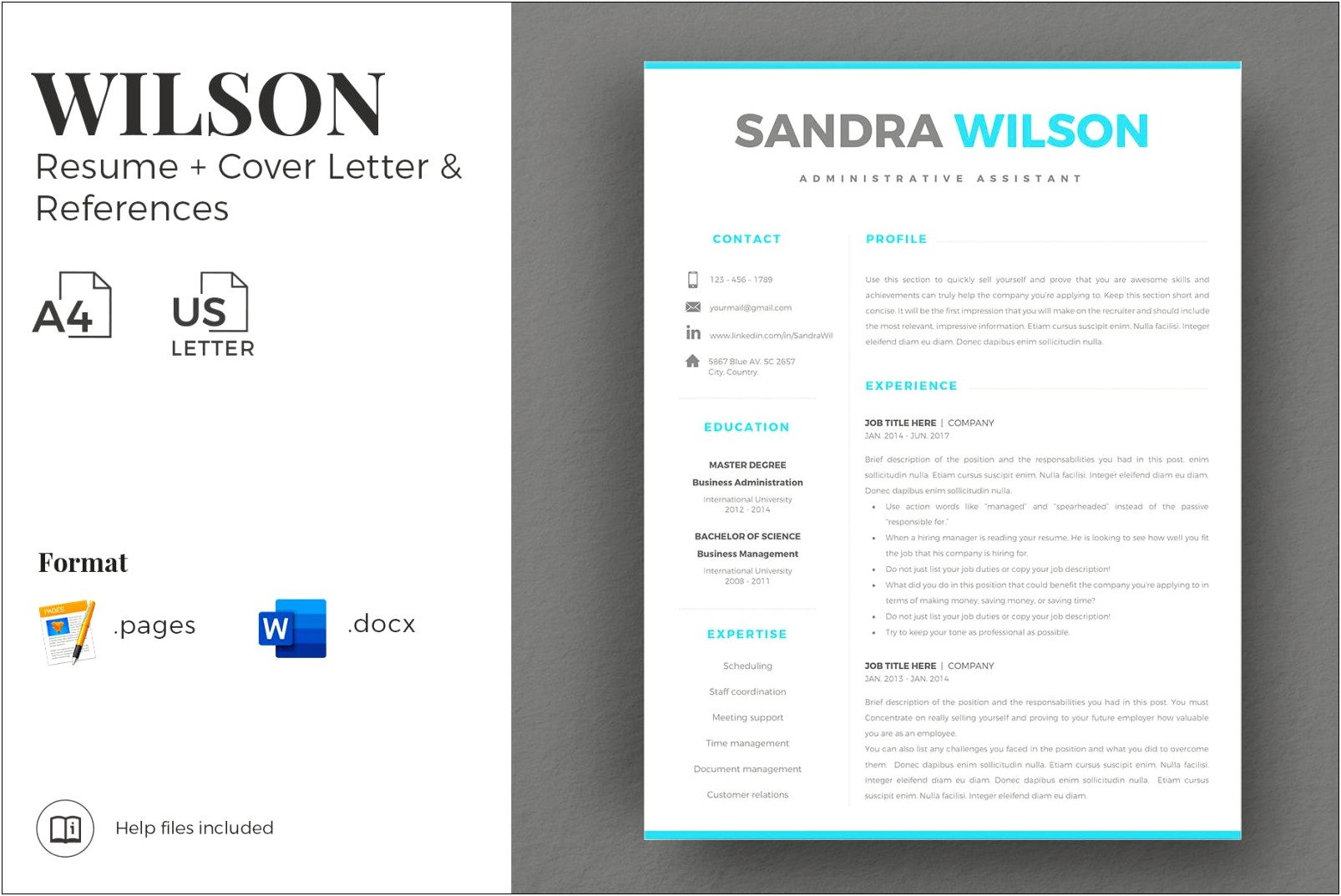 Cover Letter For Resume Business Administration