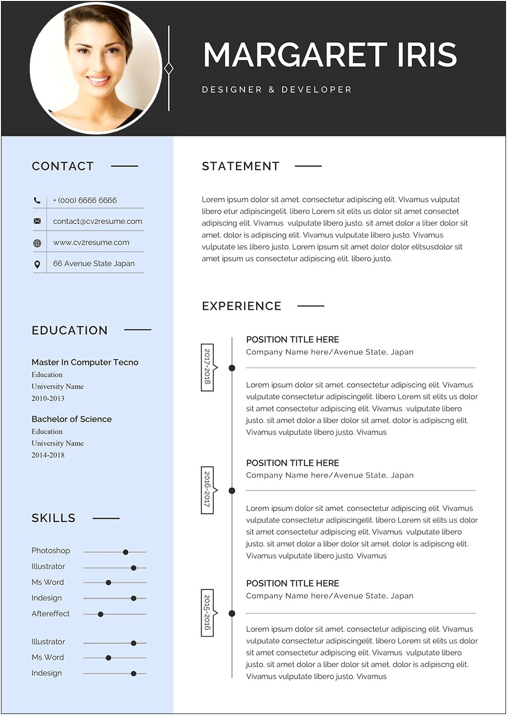 Cover Letter Format For Resume Template