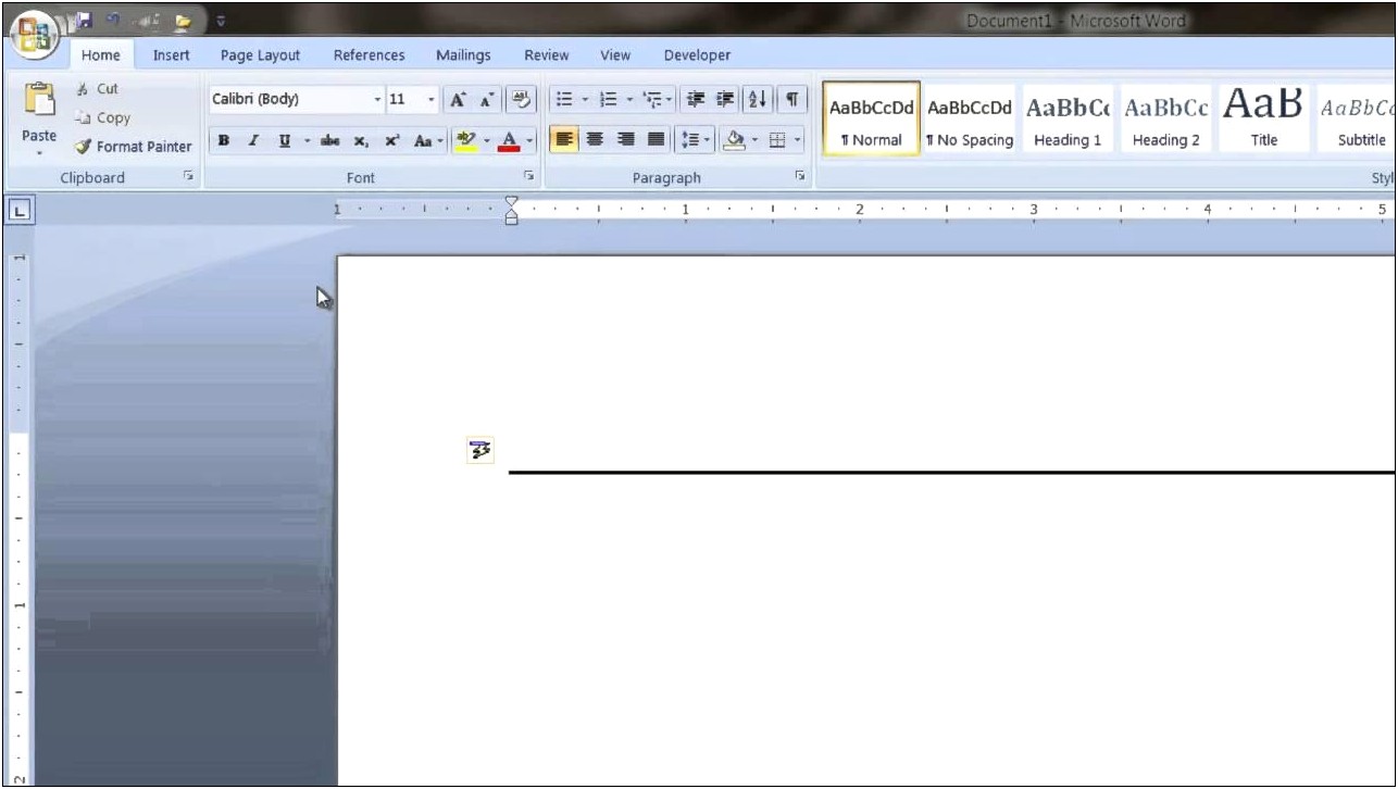 Create Resume In Word With Lines