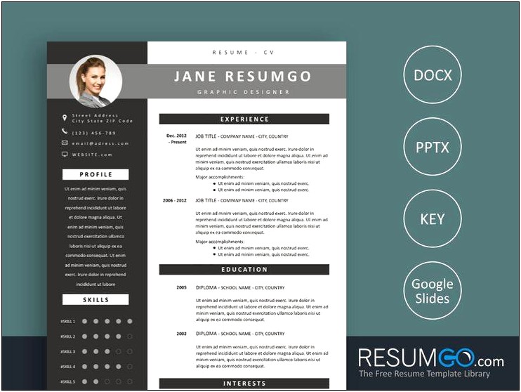 Create The Gray Sidebar Word Resume Settings