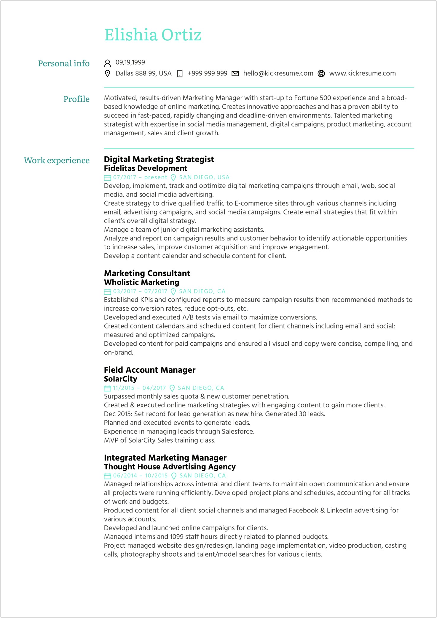 Creating A Branding Or Summary Statement On Resume