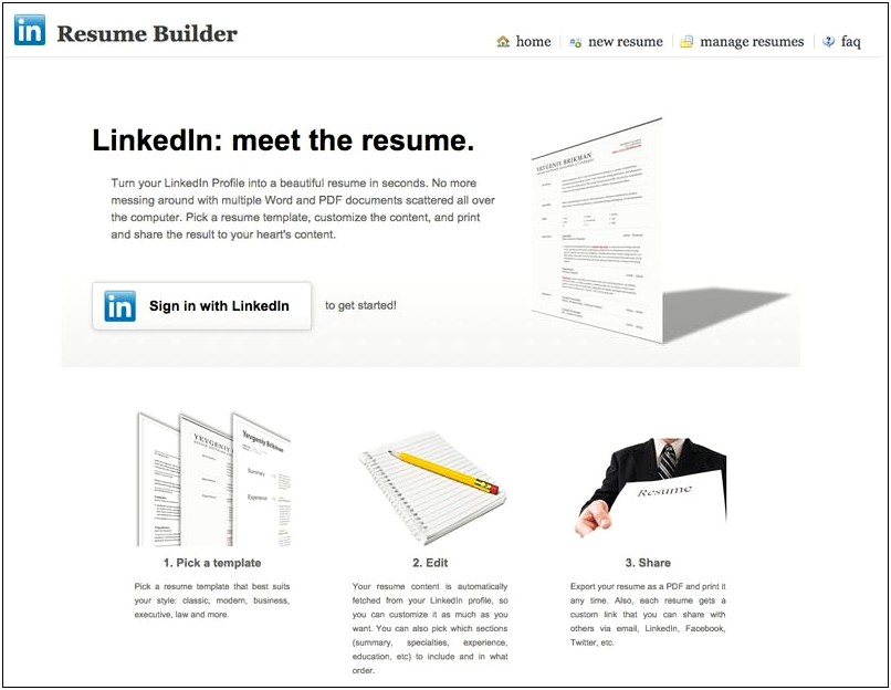 Creating A Good Linkedin Link For Resume