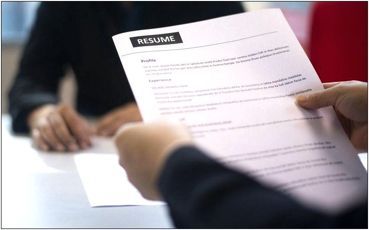 Creating A Resume For Your First Job