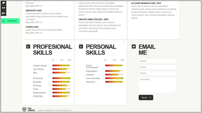 Creative In Skills On A Resume