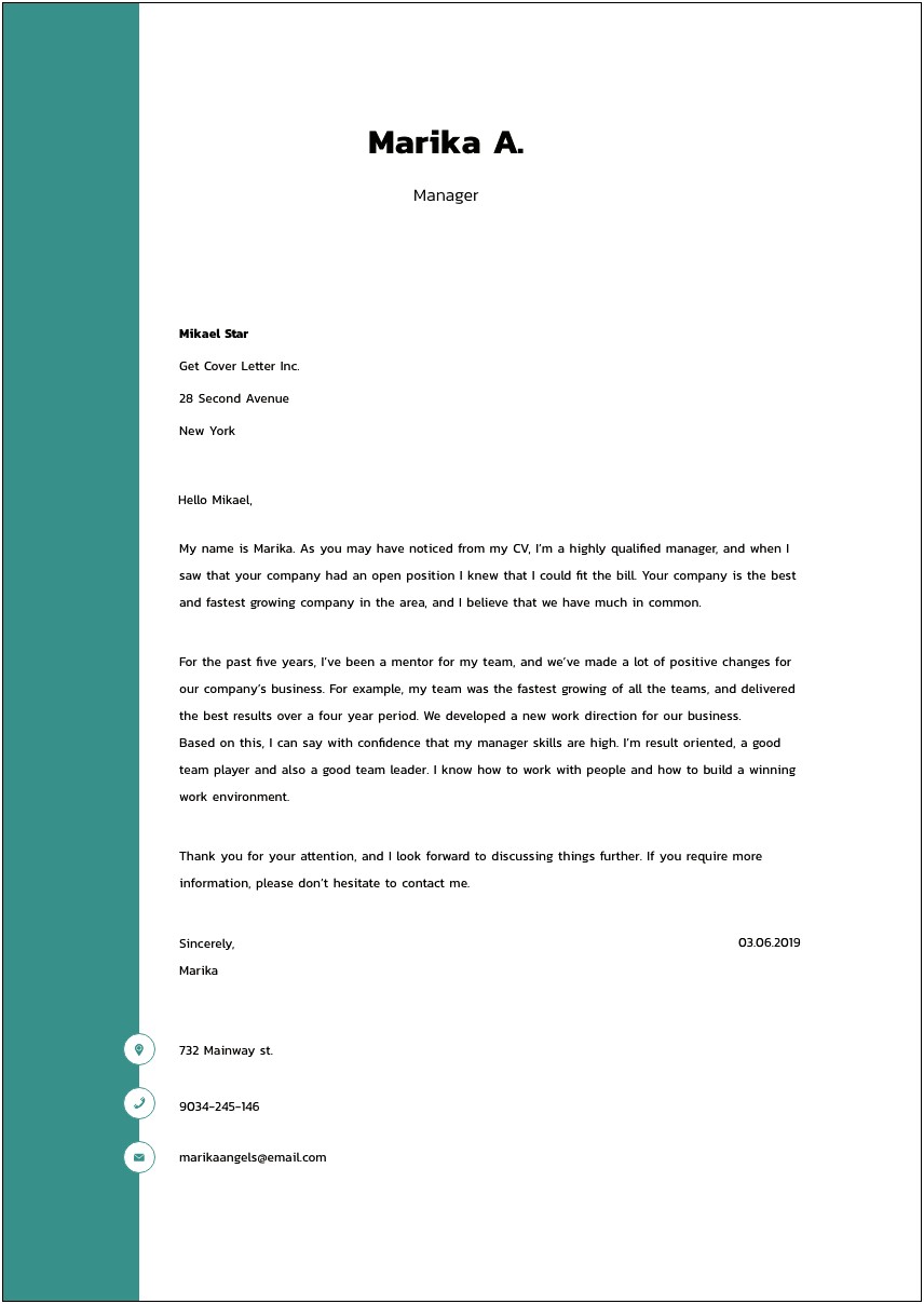 Custodian Resume Cover Letter Examples