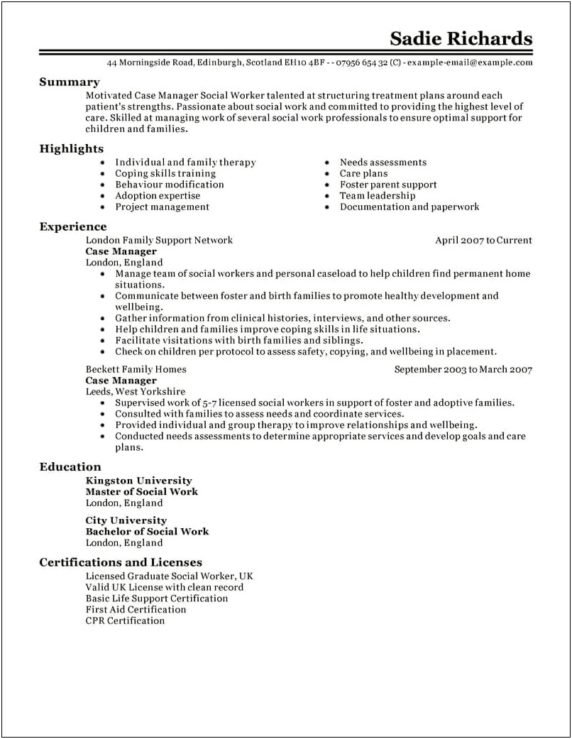 Customer Service Manager Resume Indeed
