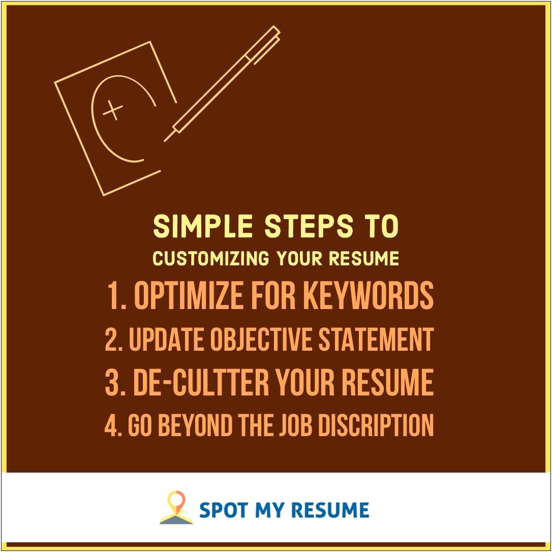 Customizing Your Resume For Each Job Opening Is