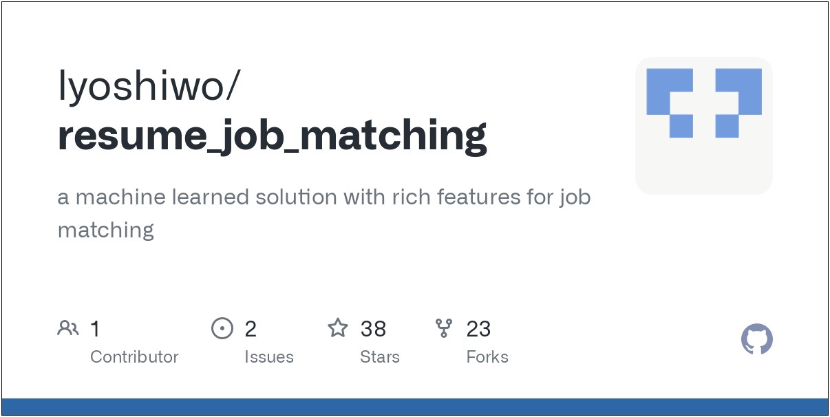 Deep Learning Resume Job Matching