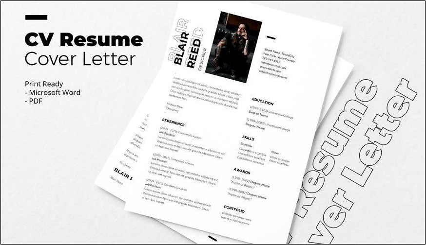 Design Resume Template Free Download