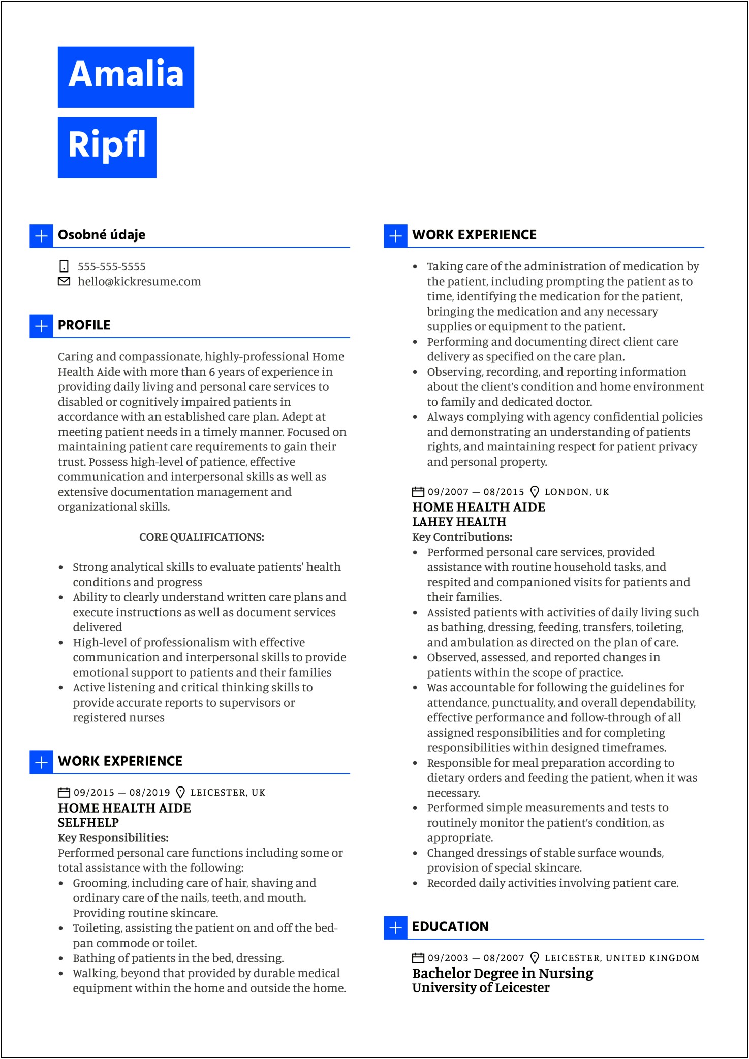 Dietary Aide Resume Sample No Experience