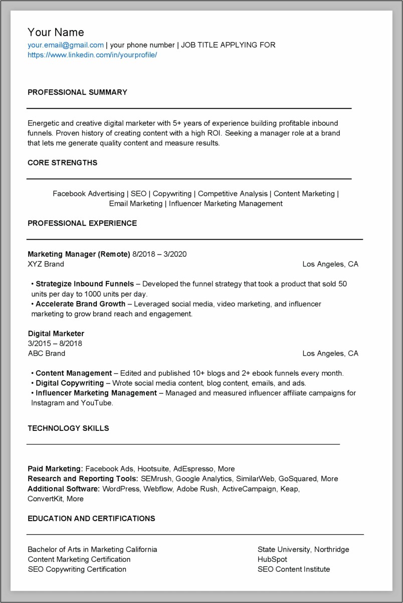 Diversity And Inclusion Manager Resume