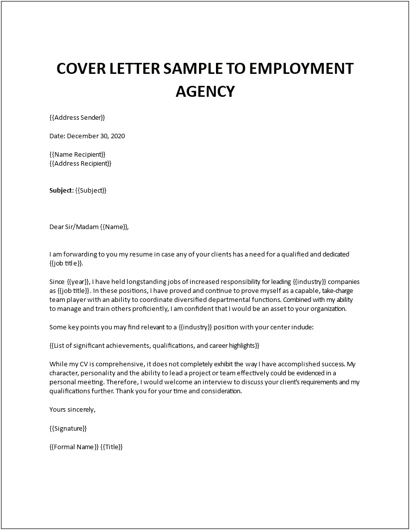 Do Employers Accept Resume Without Cover Letter