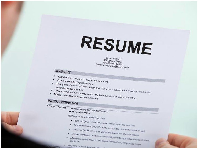 Do You List All Jobs On Your Resume